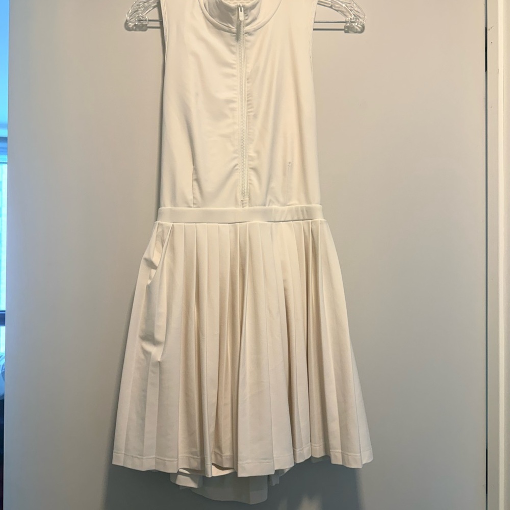Prince White Sleeveless Dress